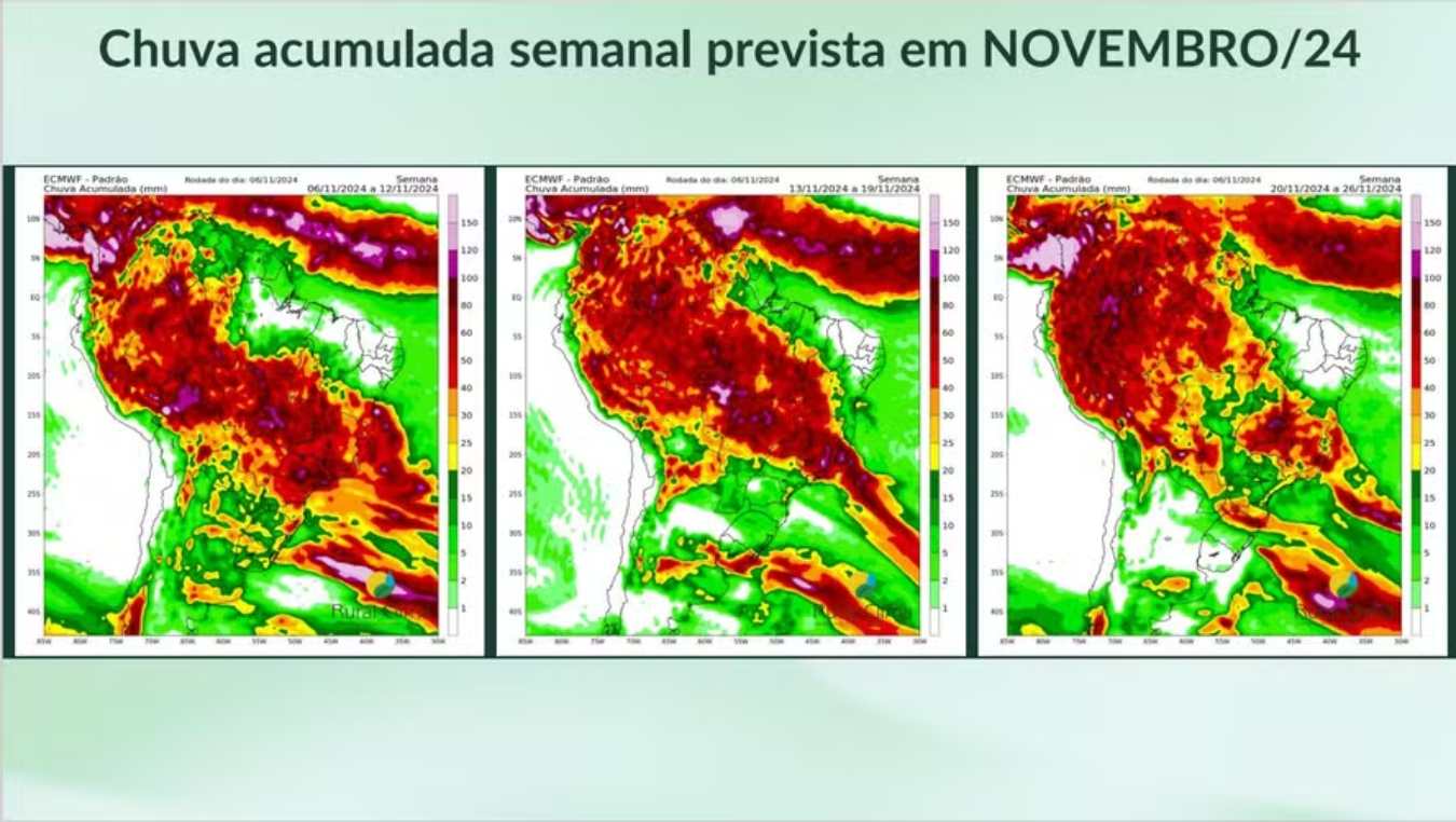 Cold Front Intensifies Rainfall, Benefiting Crop Planting Across Much of Brazil