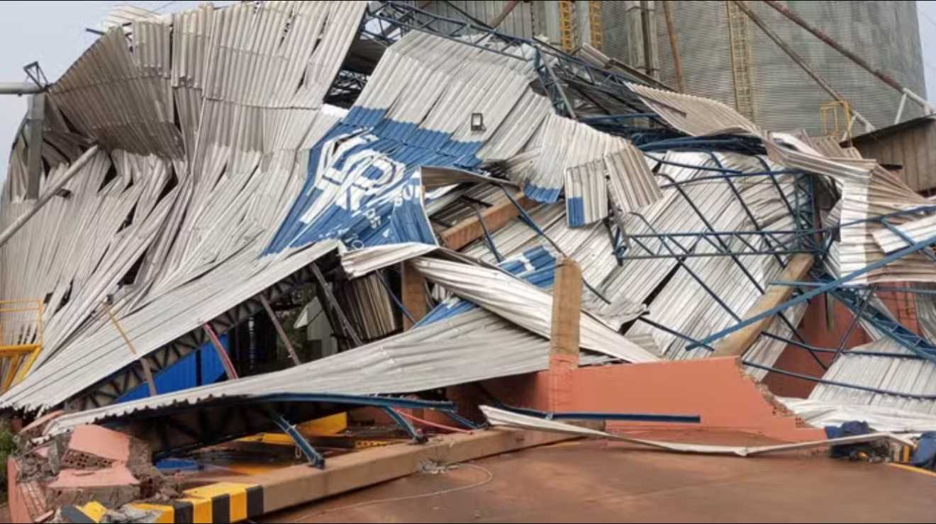 Storms Damage Structures and Crops in Southern Brazil