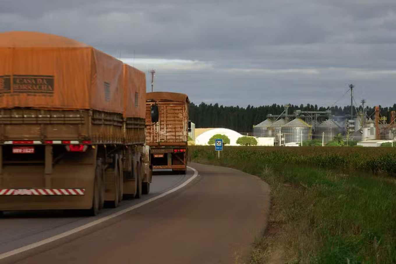 Brazil Relies Even More on Highways for Grain Exports