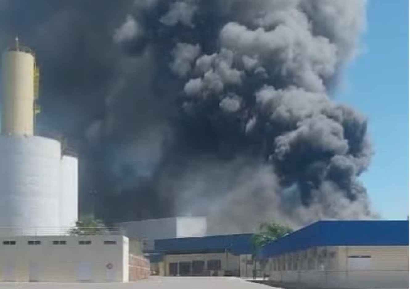 Fire Hits JBS Facility in Passo Fundo, RS